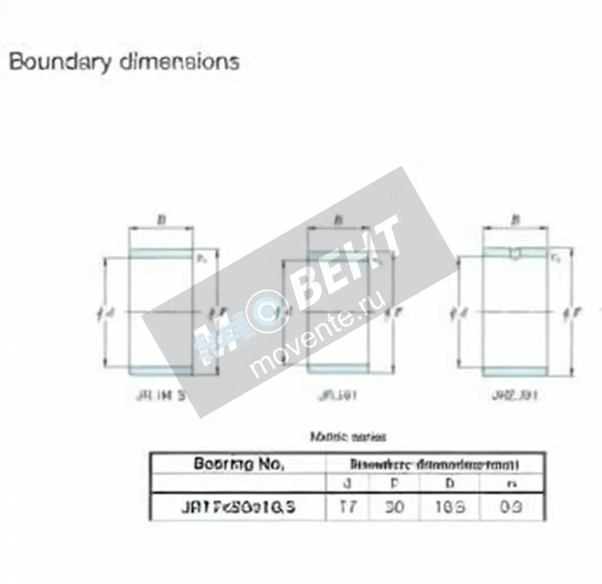 JTEKT JR17X20X16.50-JTEKT - Image 1
