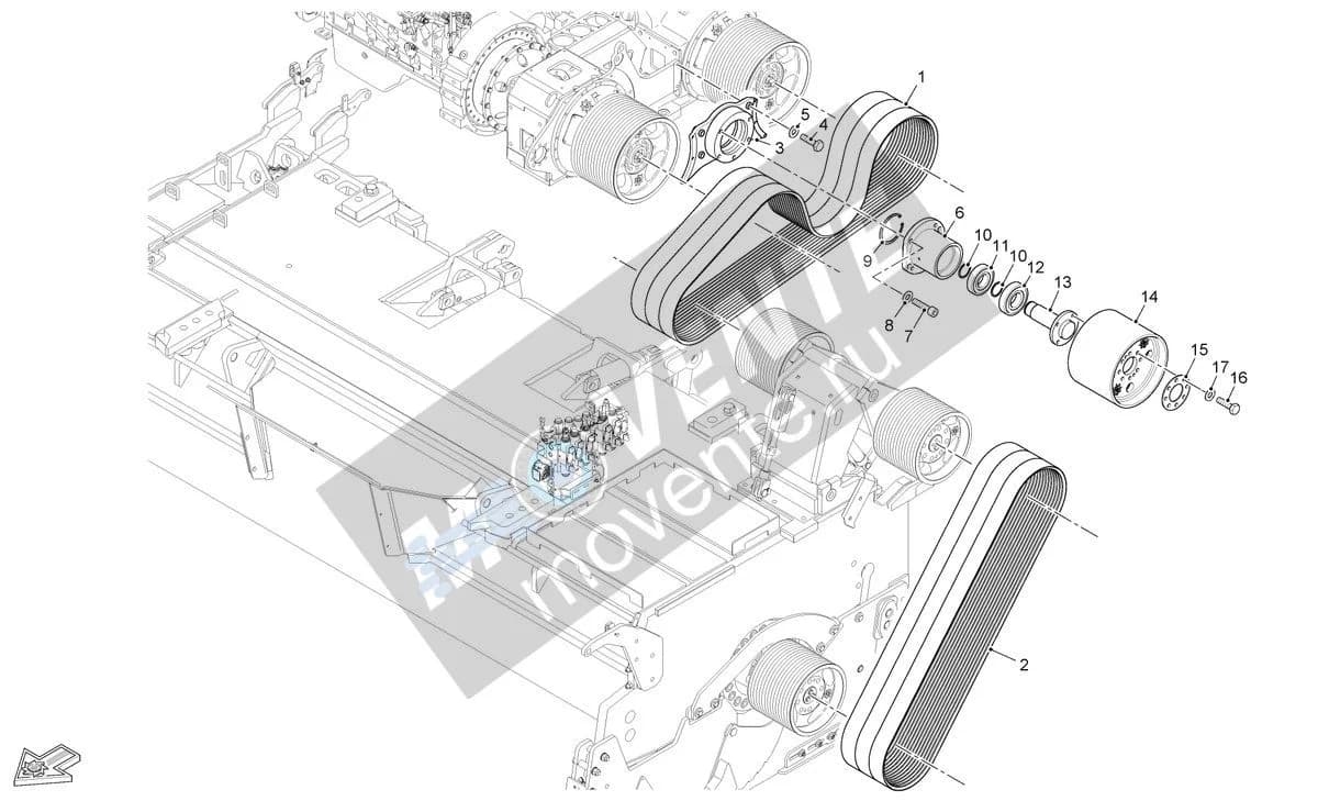 2162468 подшипник Wirtgen - Image 1