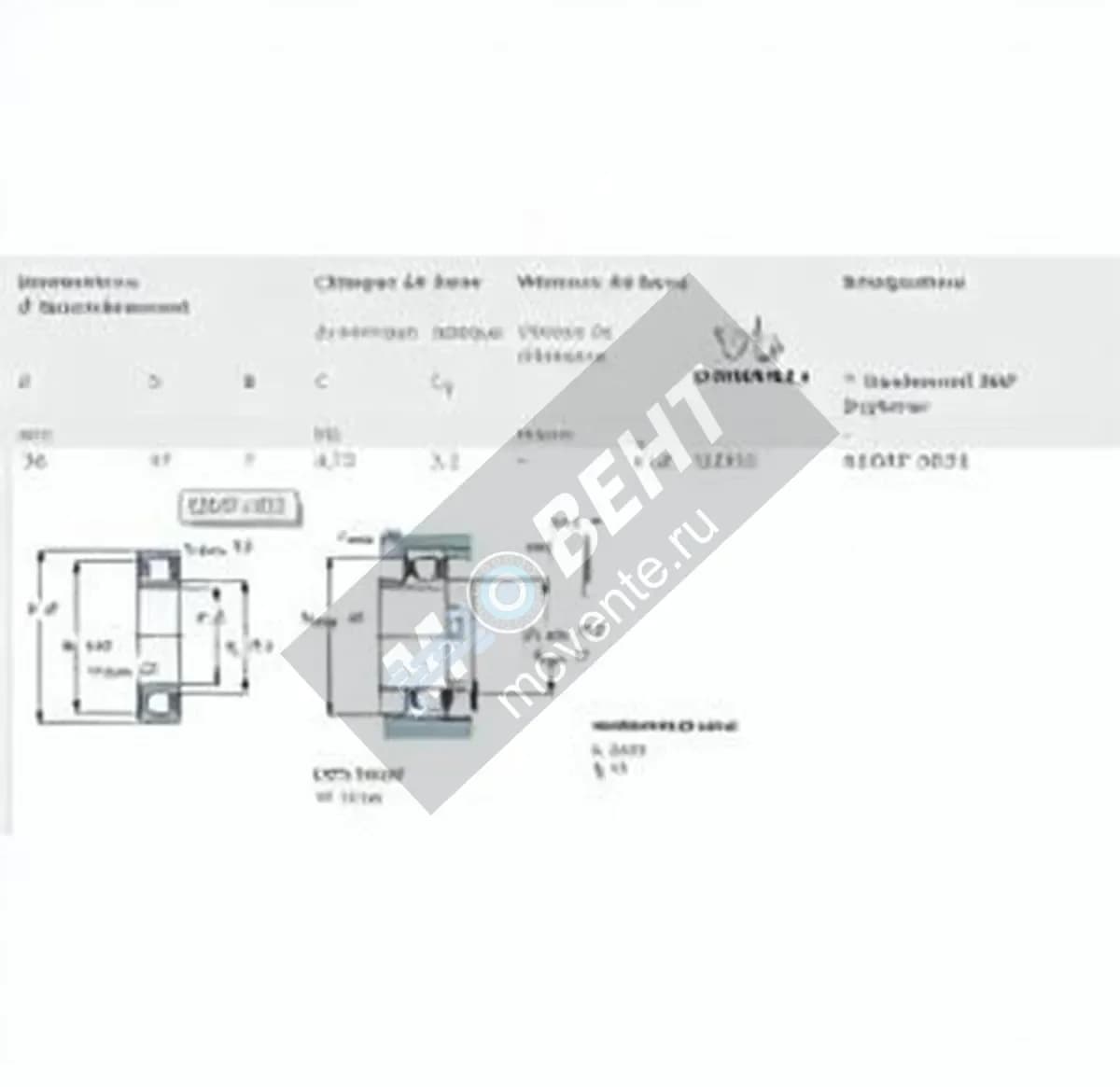 SKF 61807-2RS1-SKF - Image 1