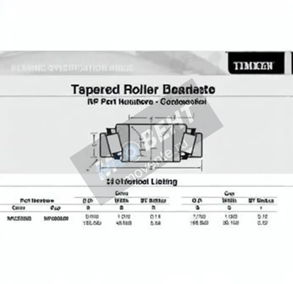 TIMKEN NP233968-NP366890-TIMKEN - Image 1