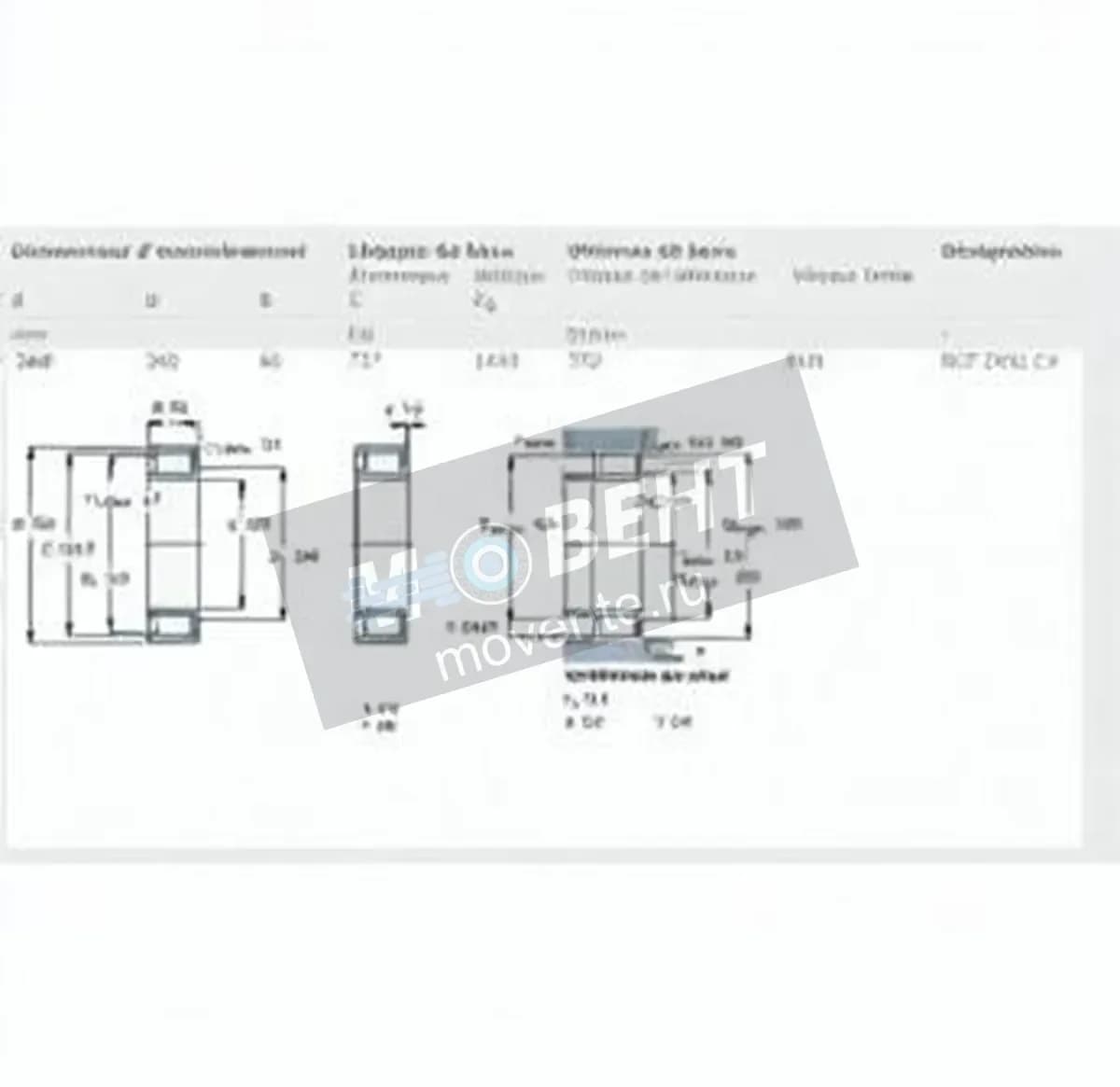 SKF NCF2952CV-SKF - Image 1