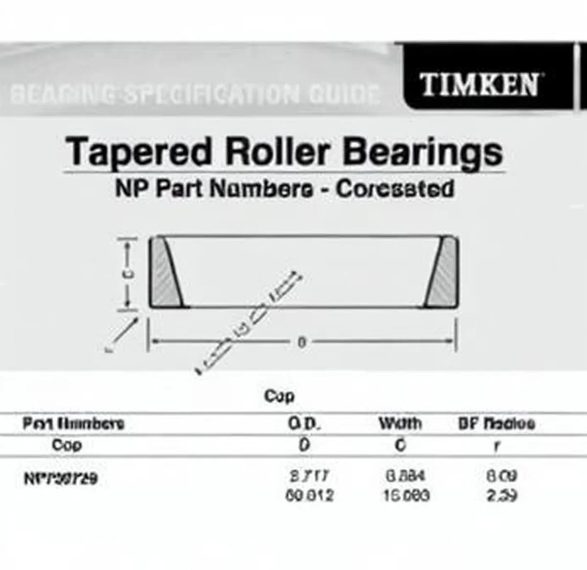 TIMKEN NP738729-TIMKEN - Image 1
