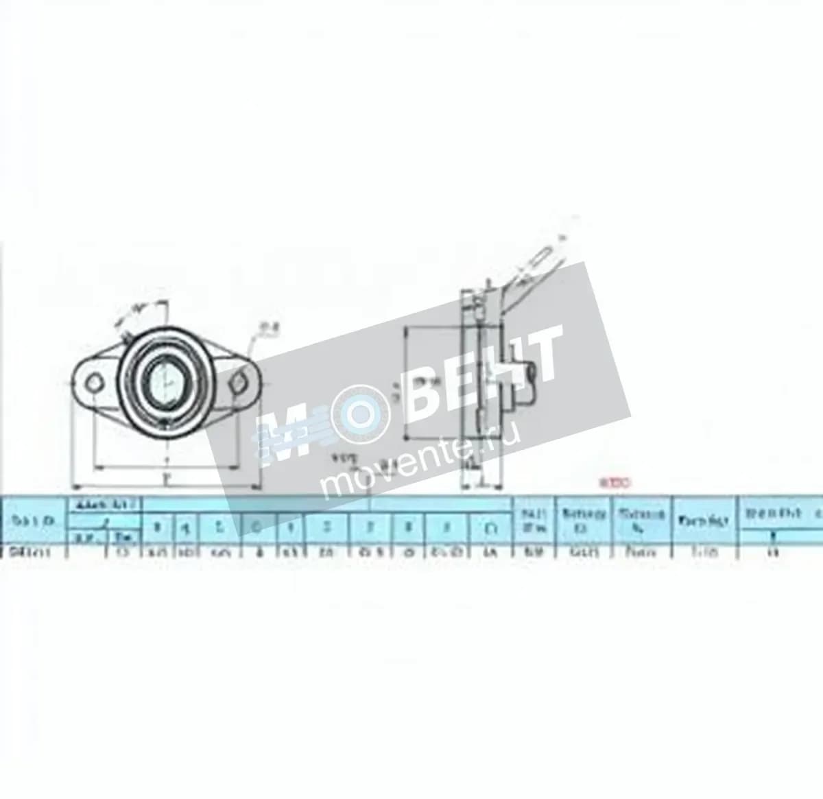 GEN UCFL211-INOX - Image 1