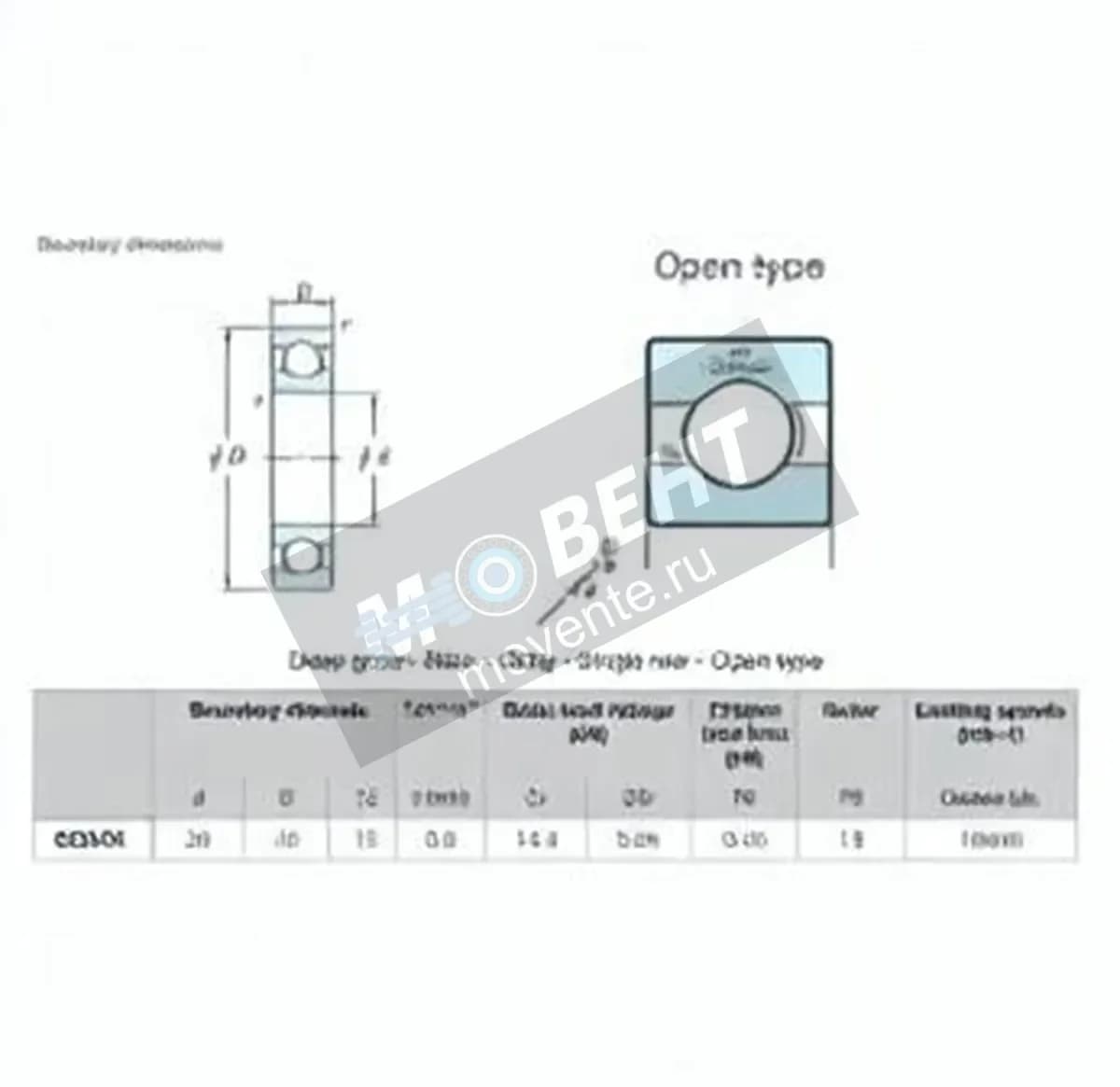 JTEKT 6004R-JTEKT - Image 1