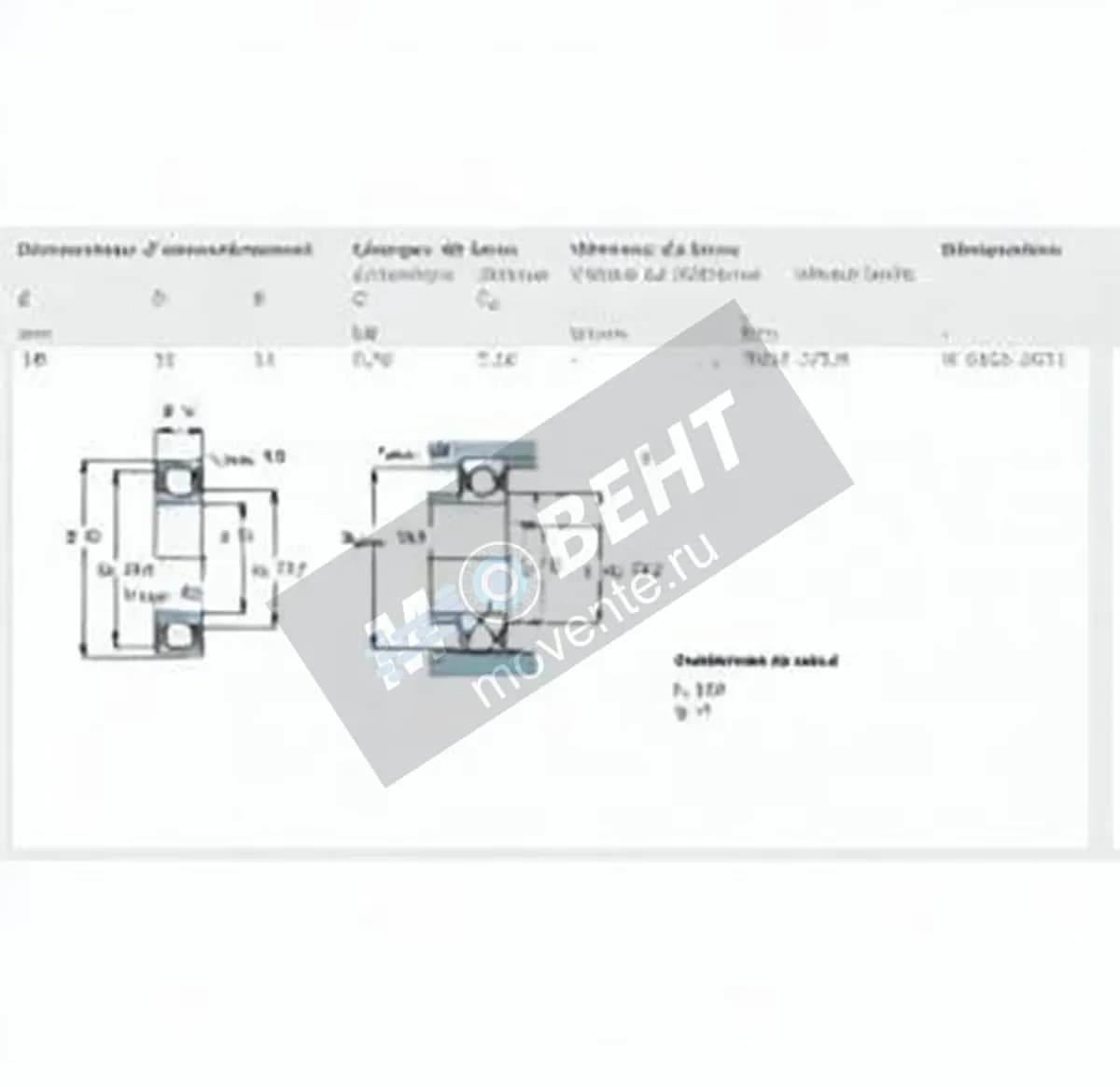 SKF W6300-2RS1-SKF - Image 1