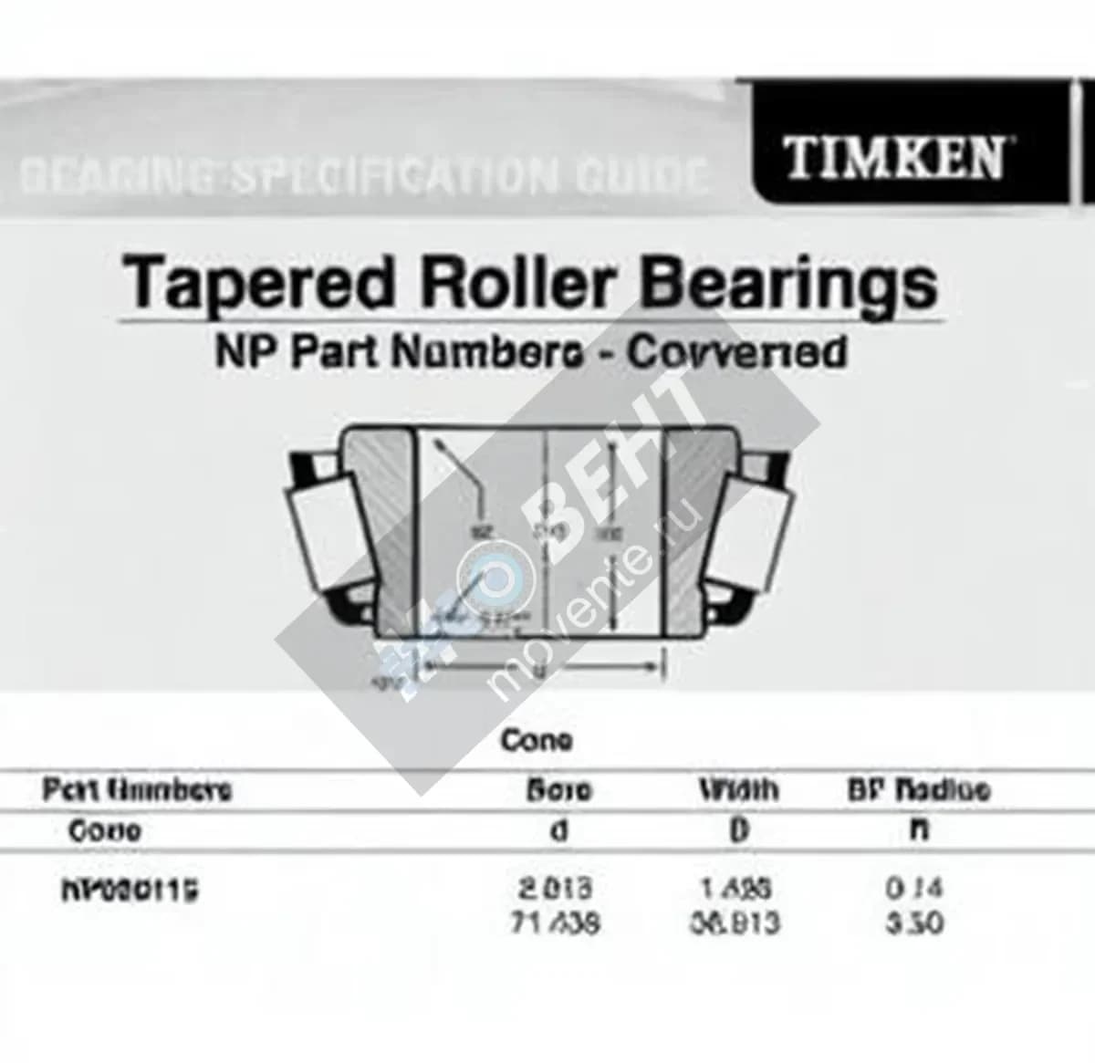 TIMKEN NP006115-TIMKEN - Image 1
