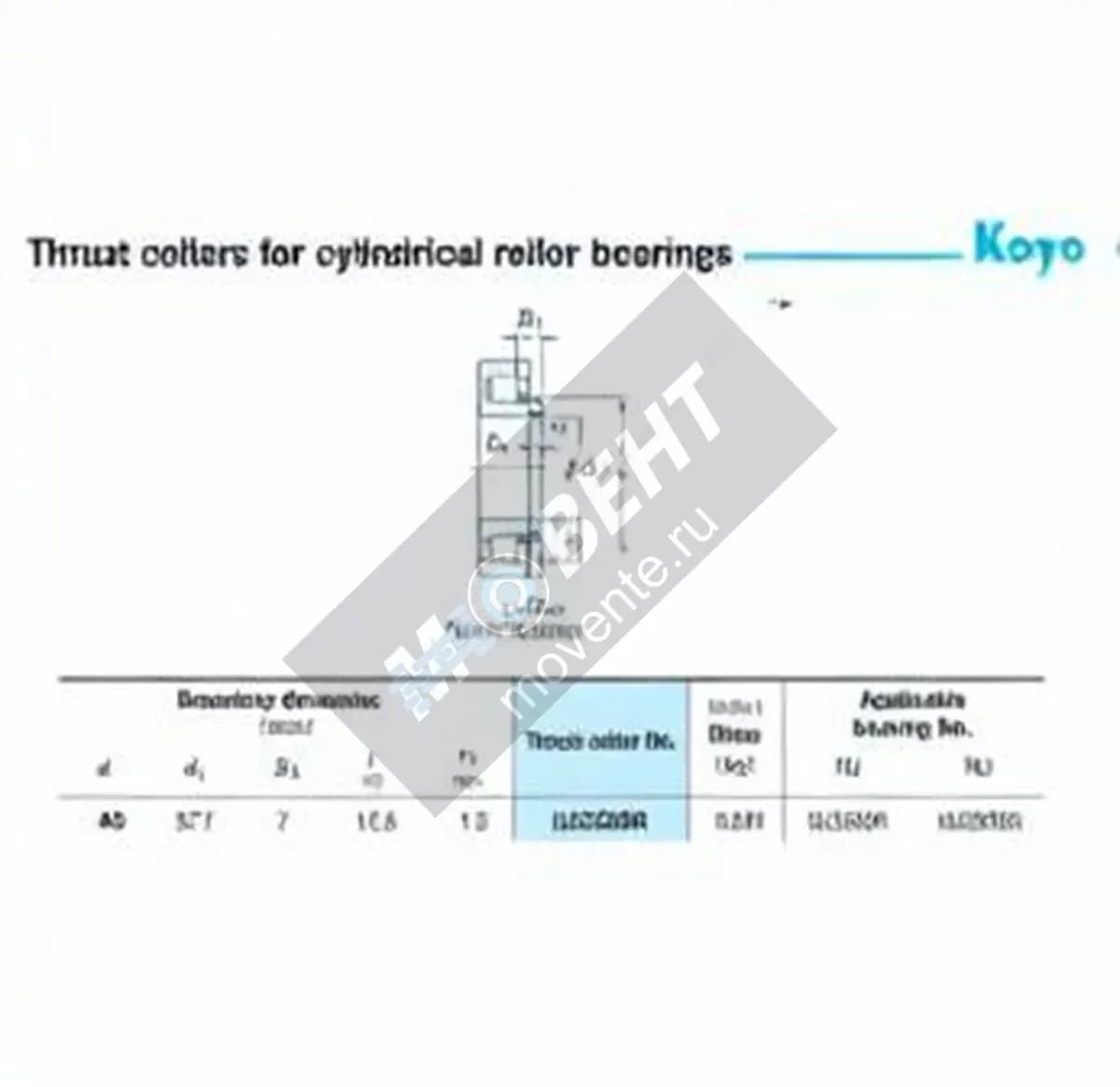 JTEKT HJ2308R-JTEKT - Image 1