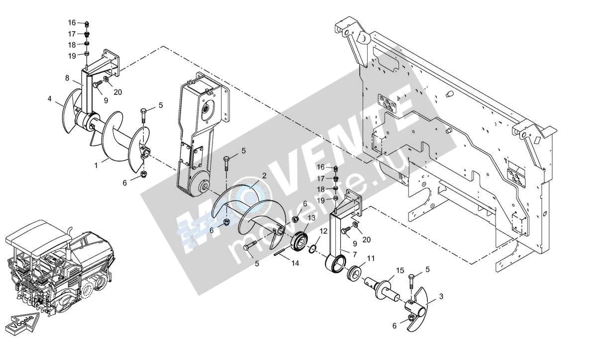 2165687 подшипник Vögele - Image 1