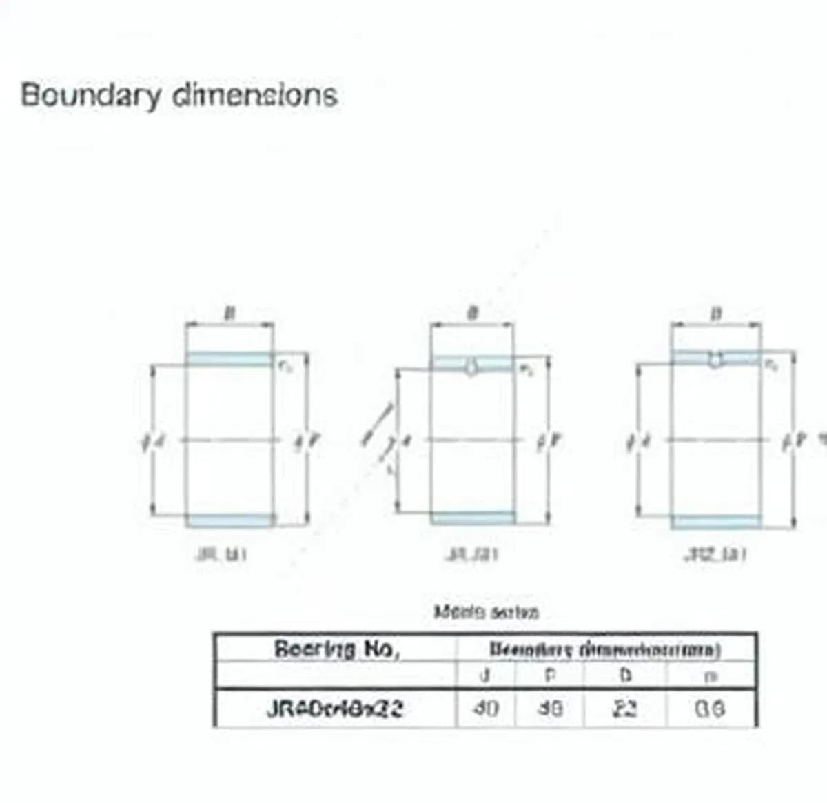 JTEKT JR40X48X22-JTEKT - Image 1