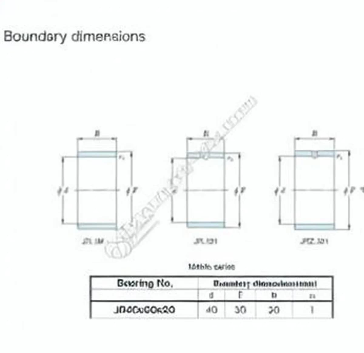 JTEKT JR40X50X20-JTEKT - Image 1