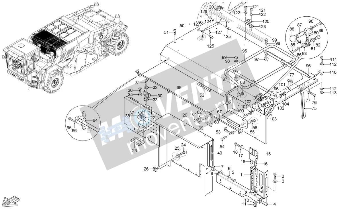 2197643 подшипник Wirtgen - Image 1