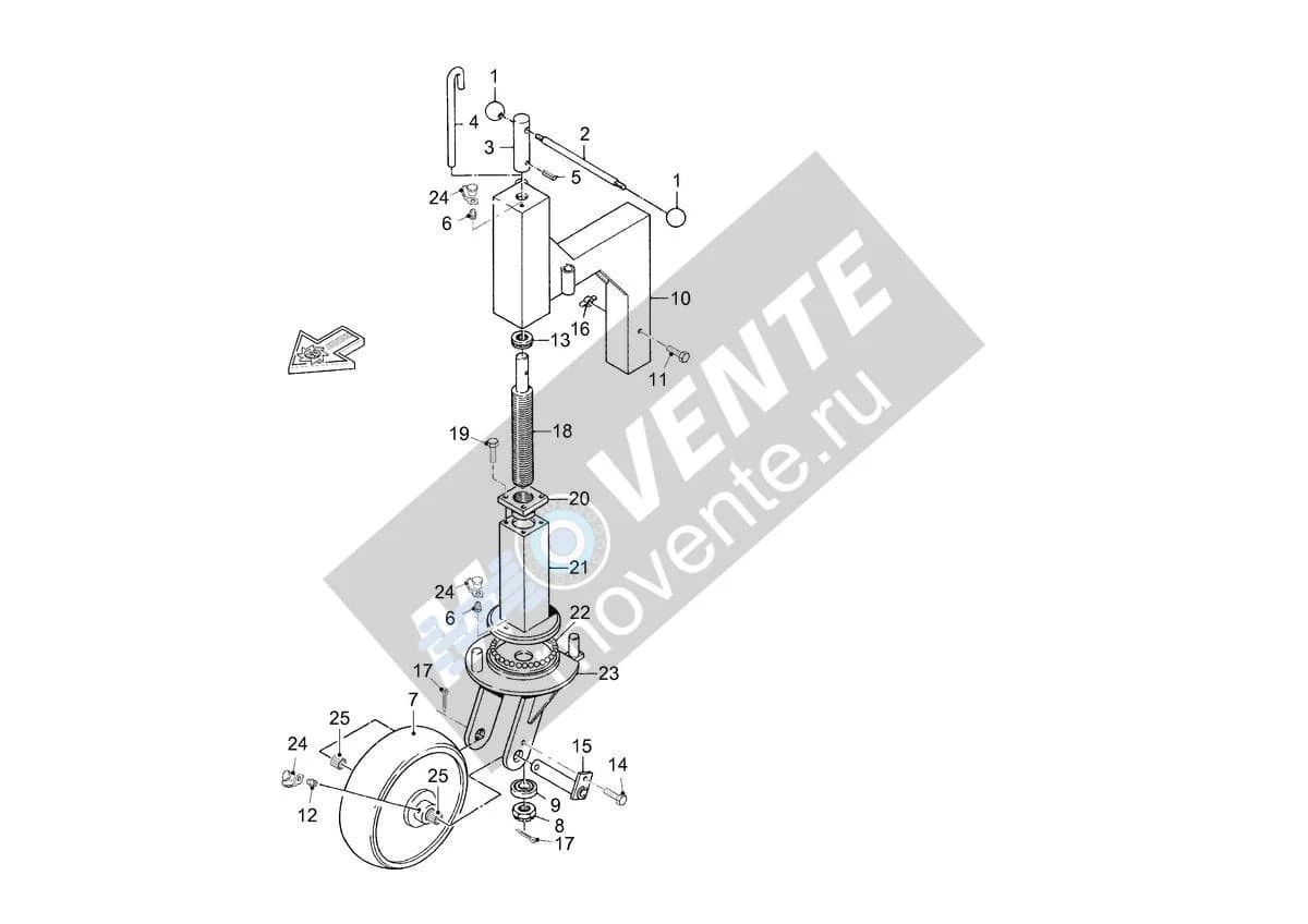 2492 подшипник Wirtgen - Image 1