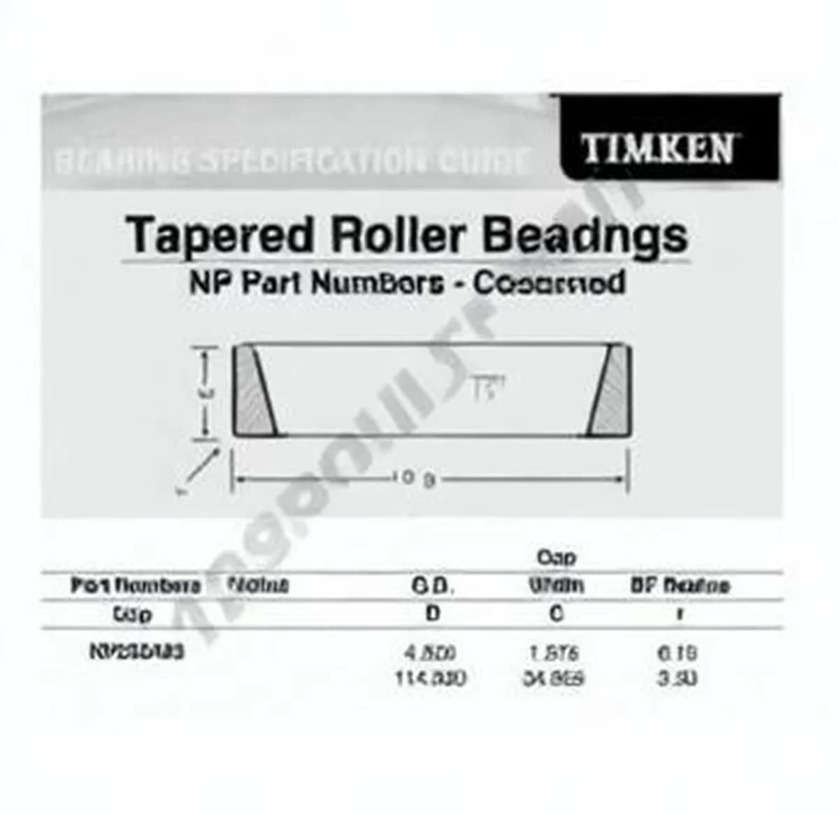 TIMKEN NP235483-TIMKEN - Image 1