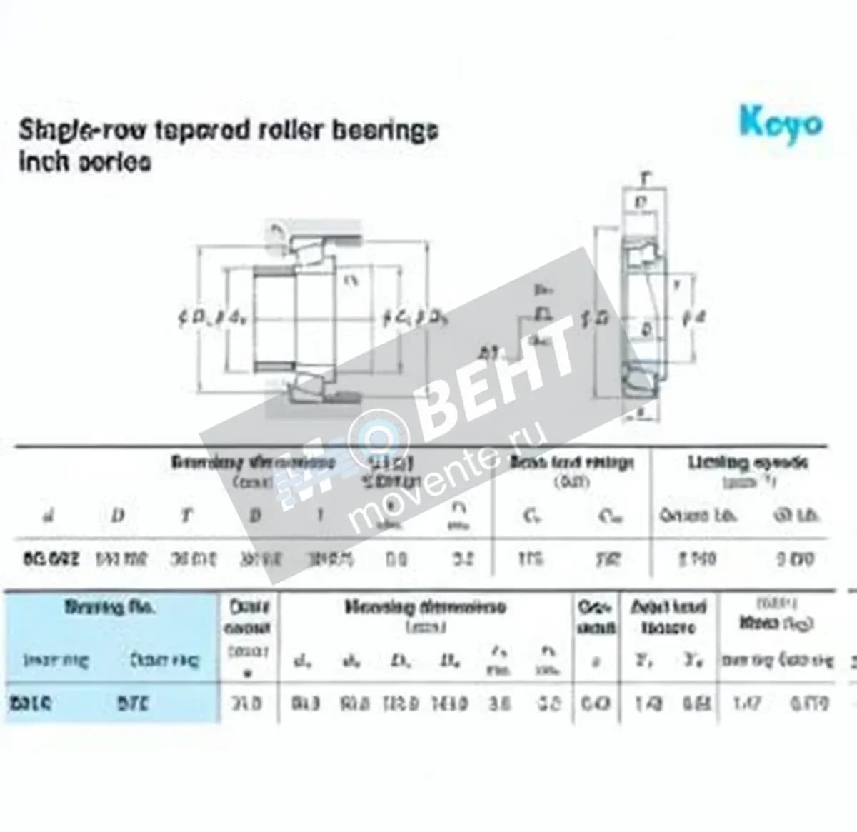 JTEKT 581R-572-JTEKT - Image 1