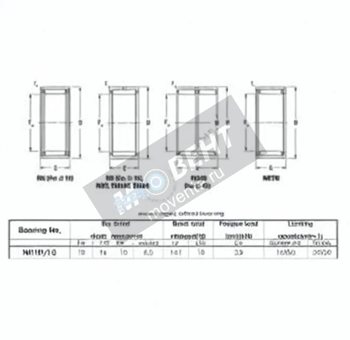 JTEKT NK1916-JTEKT - Image 1