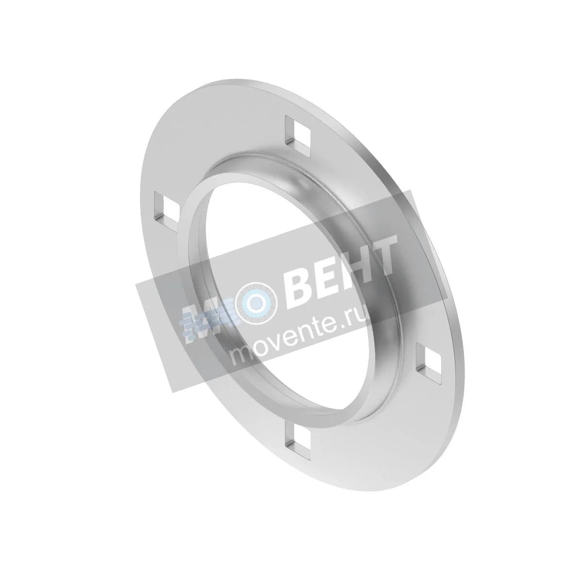 A22445: Фланцевый корпус подшипника с 4 отверстиями