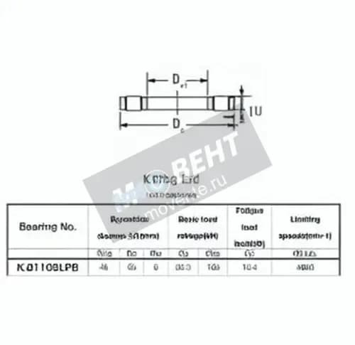 JTEKT K.81109LPB-JTEKT - Image 1