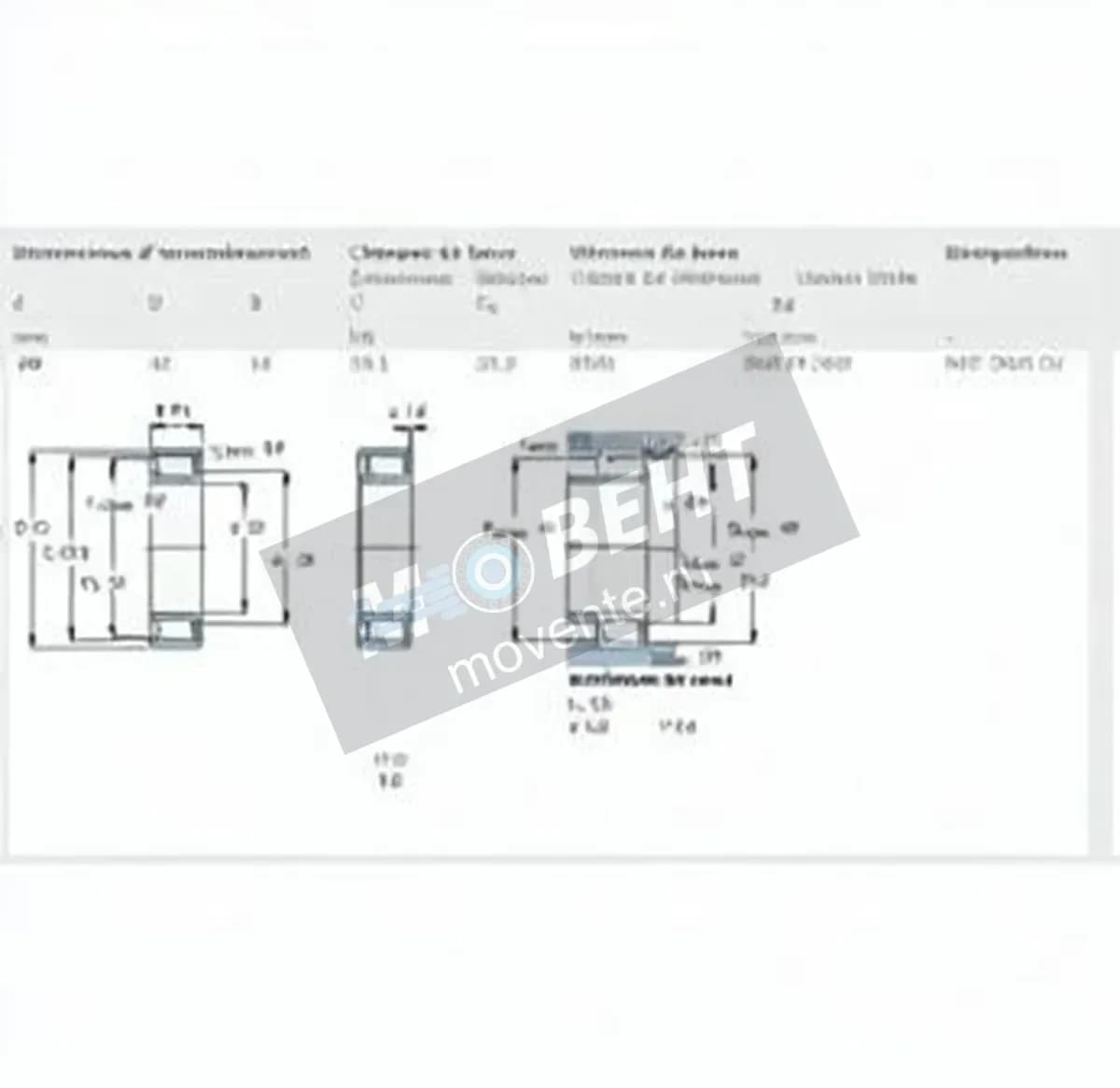 SKF NCF3004CV-SKF - Image 1