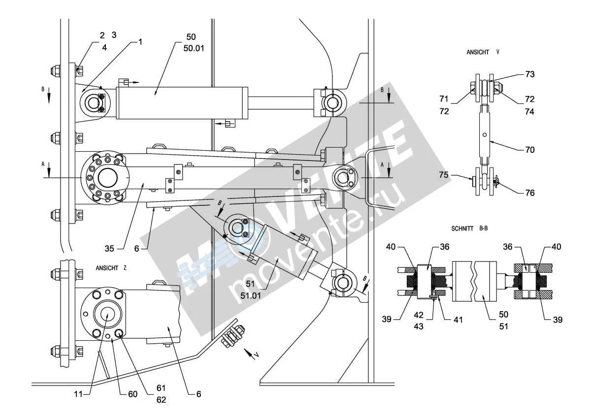 845051 подшипник Hamm - Image 1