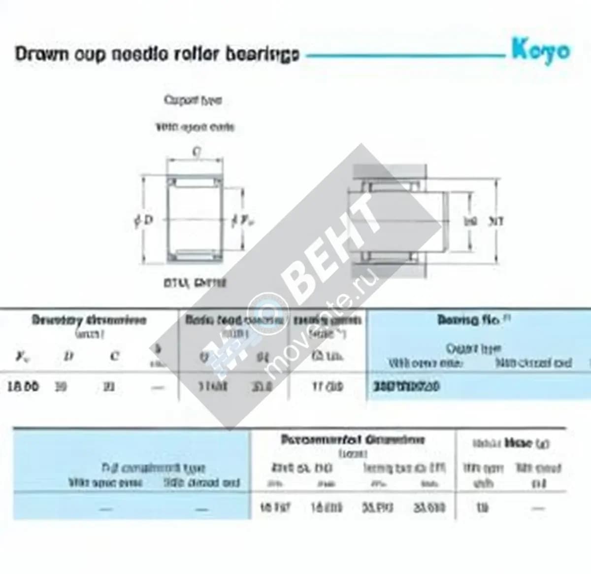 JTEKT 20BTM2920-JTEKT - Image 1