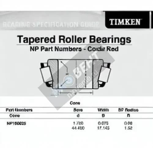 TIMKEN NP198625-TIMKEN - Image 1