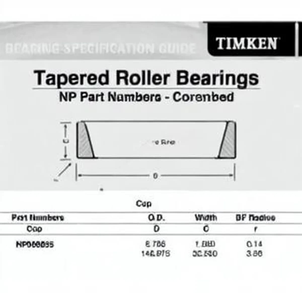 TIMKEN NP909855-TIMKEN - Image 1