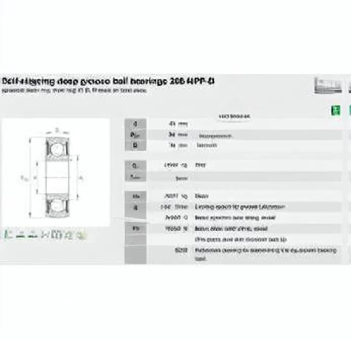 INA 208-XL-NPP-B-INA - Image 1