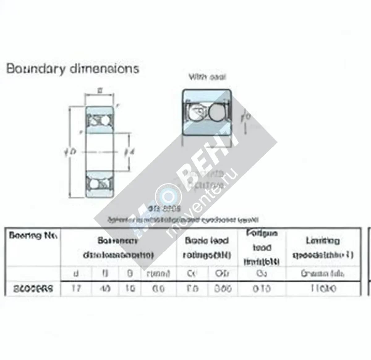 JTEKT 2203-2RS-JTEKT - Image 1