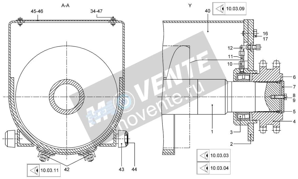 4611072010 подшипник Vögele - Image 1