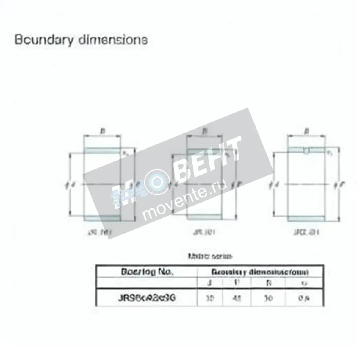 JTEKT JR35X42X36-JTEKT - Image 1
