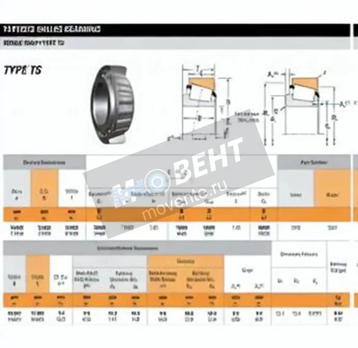 TIMKEN 2878-2821-TIMKEN - Image 1