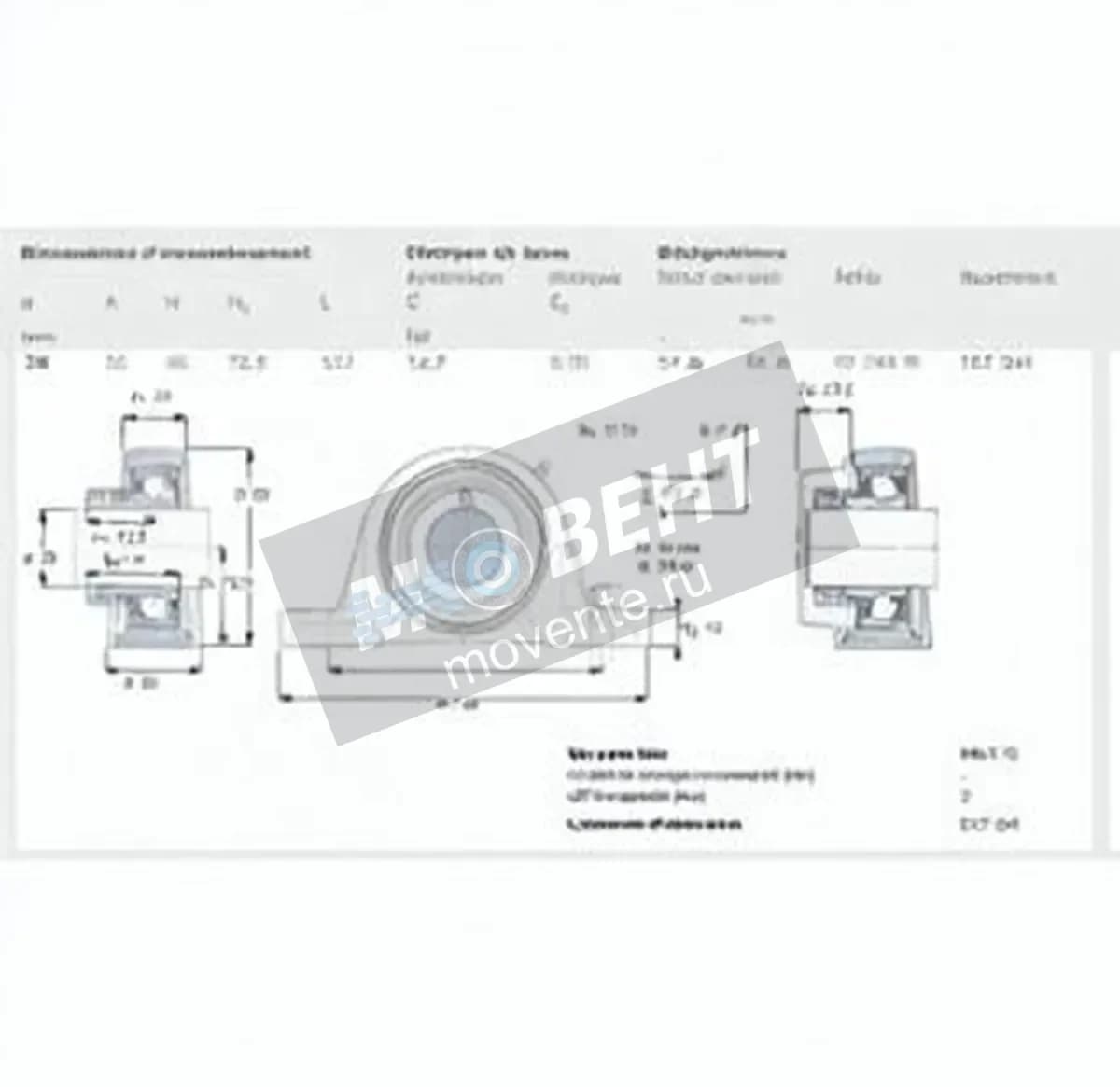SKF SY20-FM-SKF - Image 1
