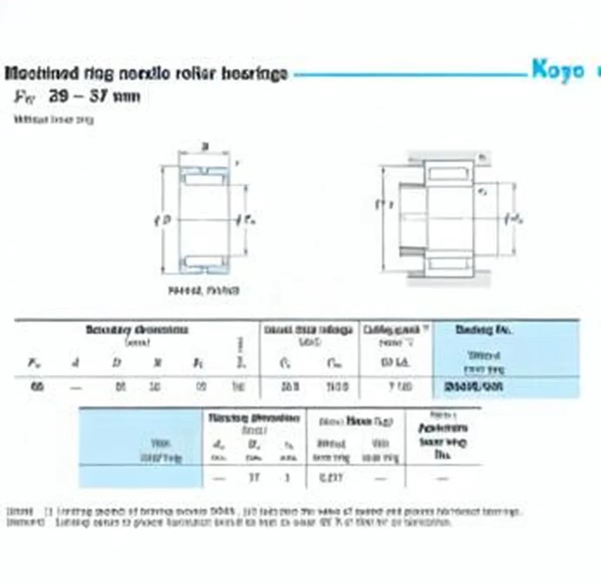 JTEKT RNA49-58R-JTEKT - Image 1