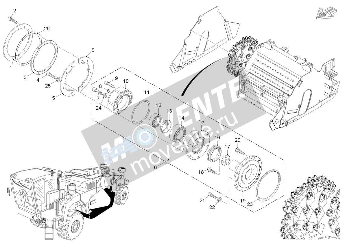 21715 подшипник Wirtgen - Image 1