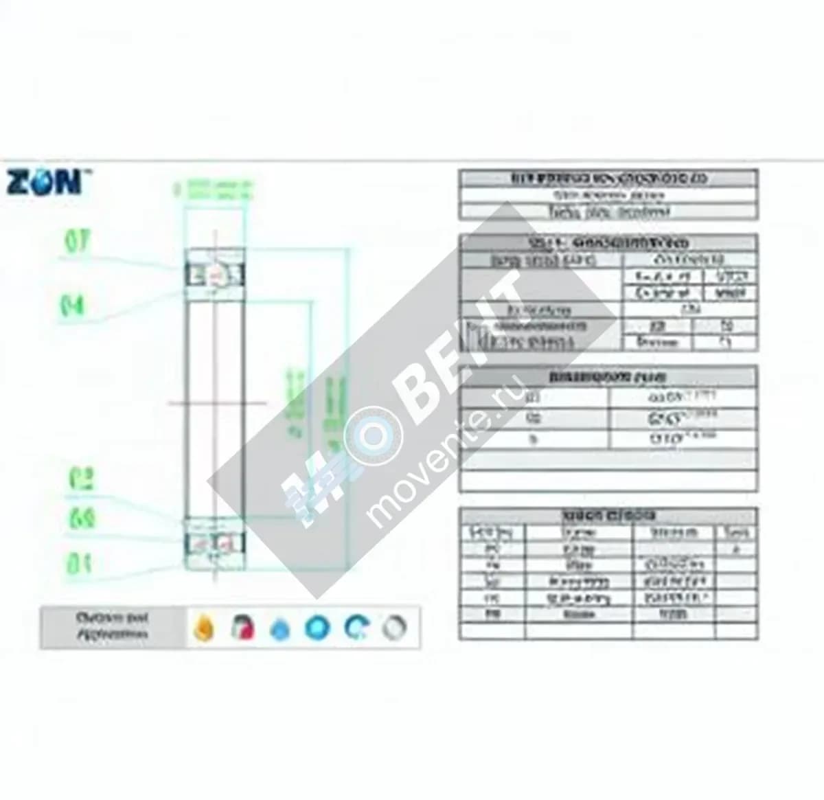 ZEN 61908-2RS-C3-ZEN - Image 1