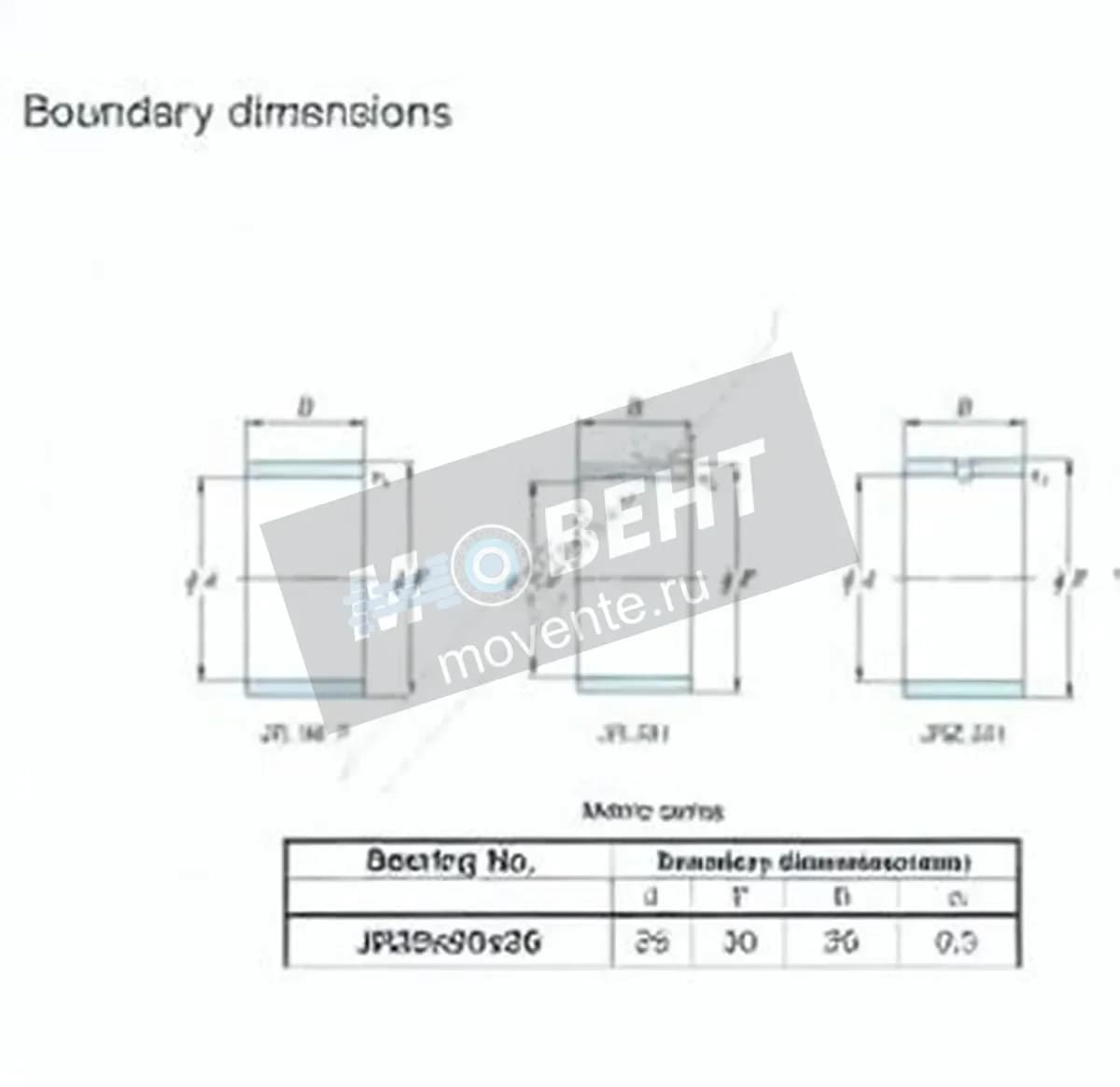 JTEKT JR25X30X26-JTEKT - Image 1