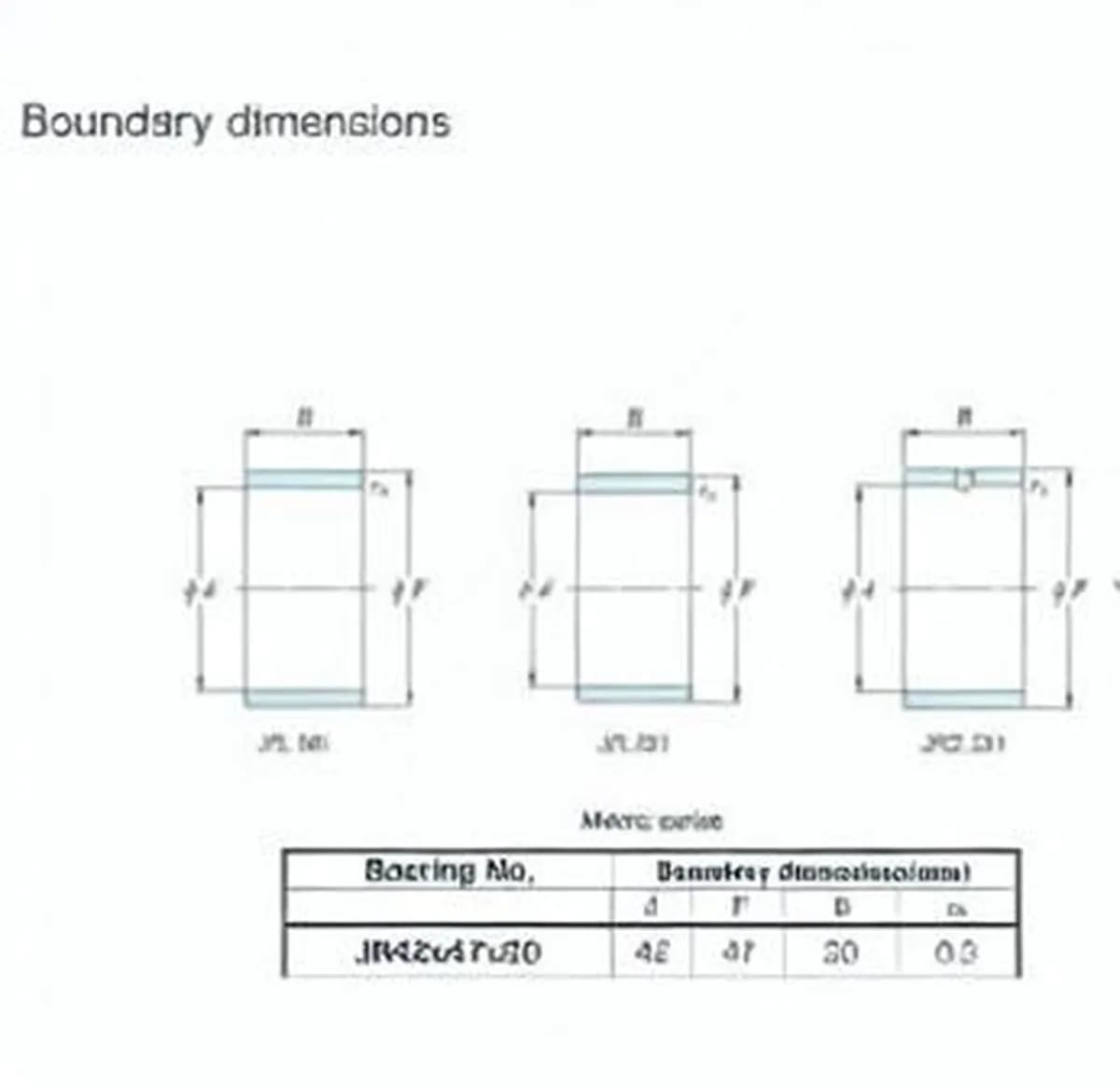 JTEKT JR42X47X20-JTEKT - Image 1