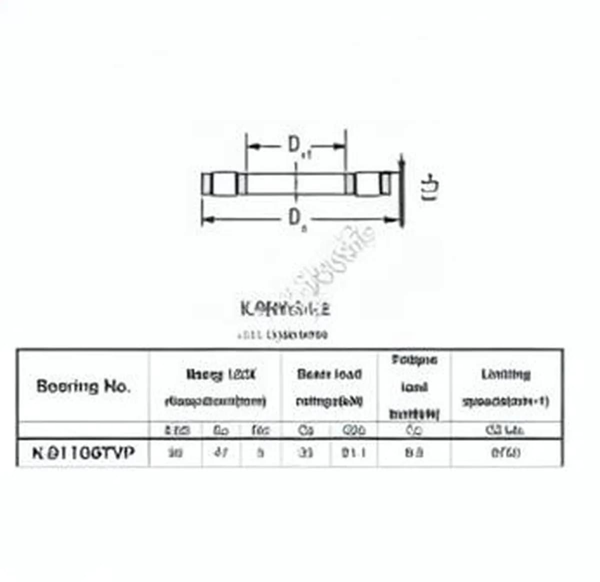 JTEKT K.81106TVP-JTEKT - Image 1