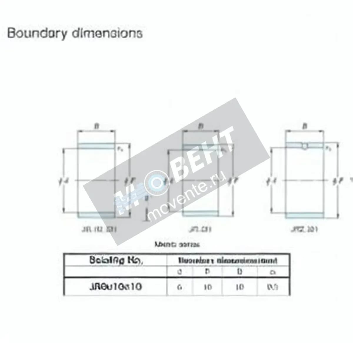 JTEKT JR6X10X10JS1-JTEKT - Image 1
