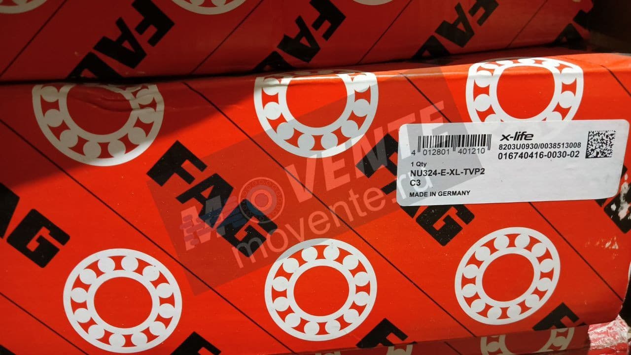 Подшипник FAG NU324 E-XL-TVP2-C3 - Image 1