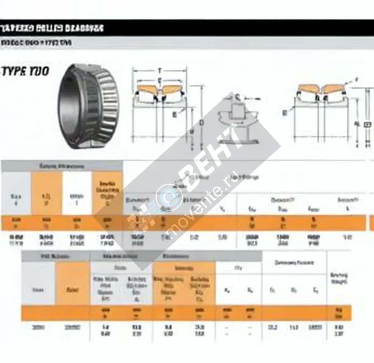 TIMKEN 25584-25520D-TIMKEN - Image 1