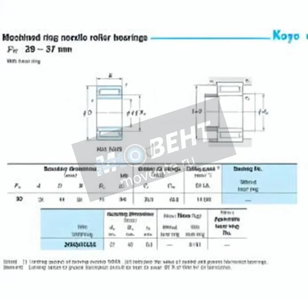 JTEKT 25NQI4425A-JTEKT - Image 1