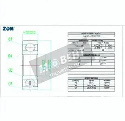 ZEN 6301-CE-SI3N4-PTFE-ZEN - Image 1