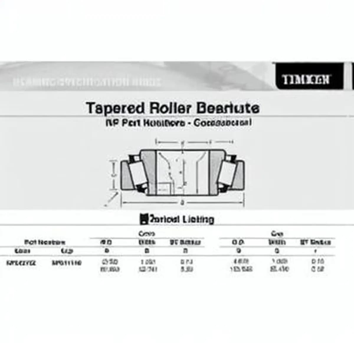 TIMKEN NP242732-NP611140-TIMKEN - Image 1