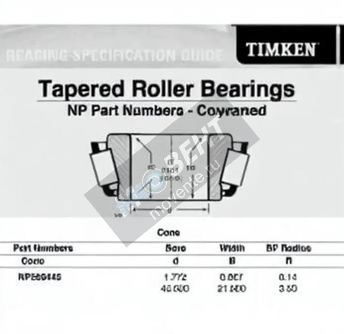TIMKEN NP559445-TIMKEN - Image 1