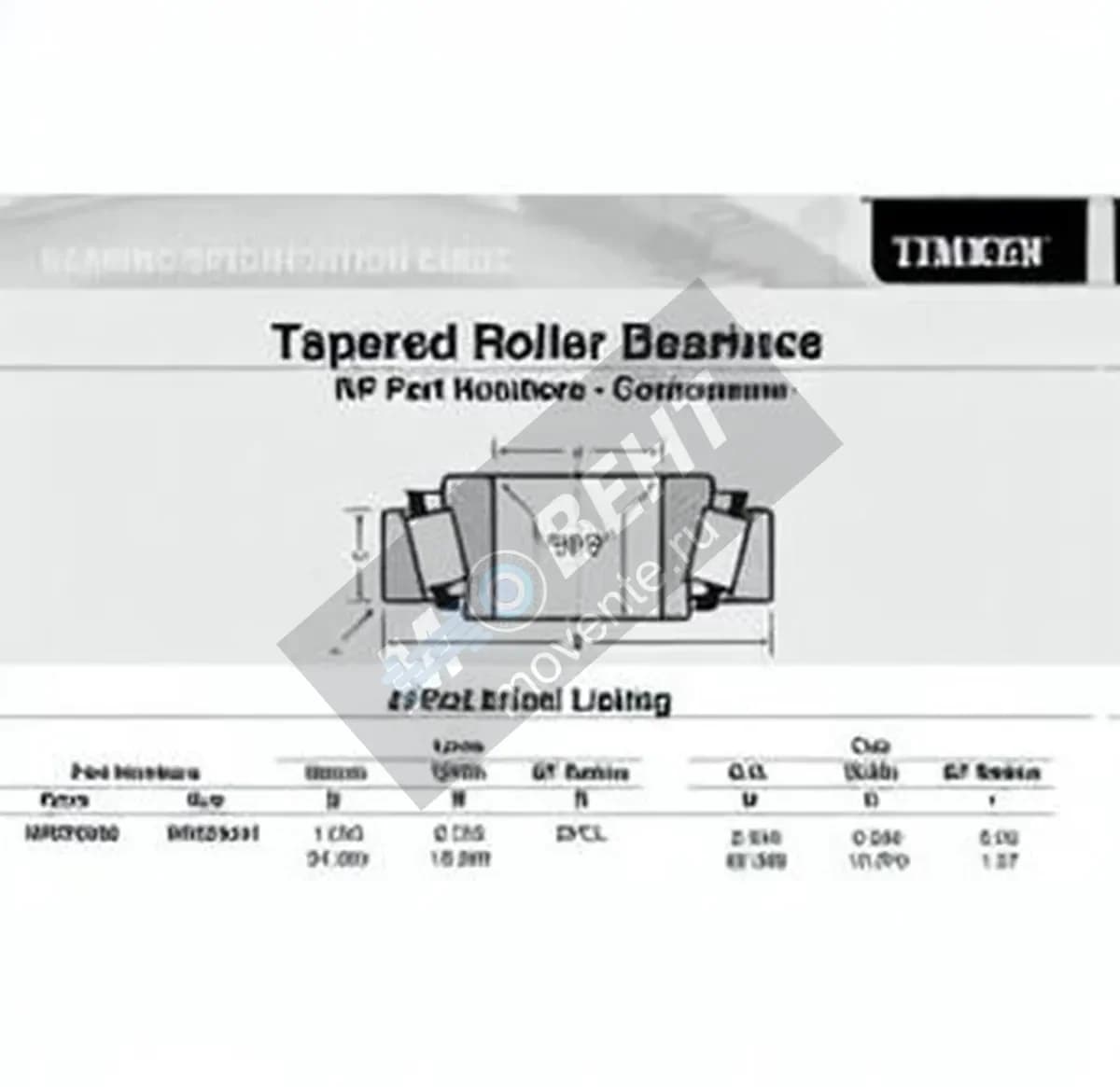 TIMKEN NP879380-NP554241-TIMKEN - Image 1