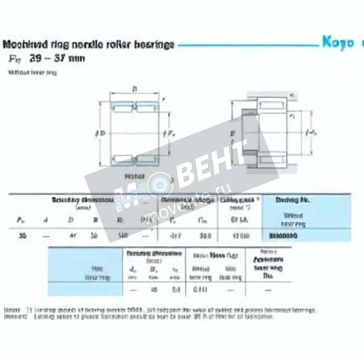 JTEKT RNA6906-JTEKT - Image 1