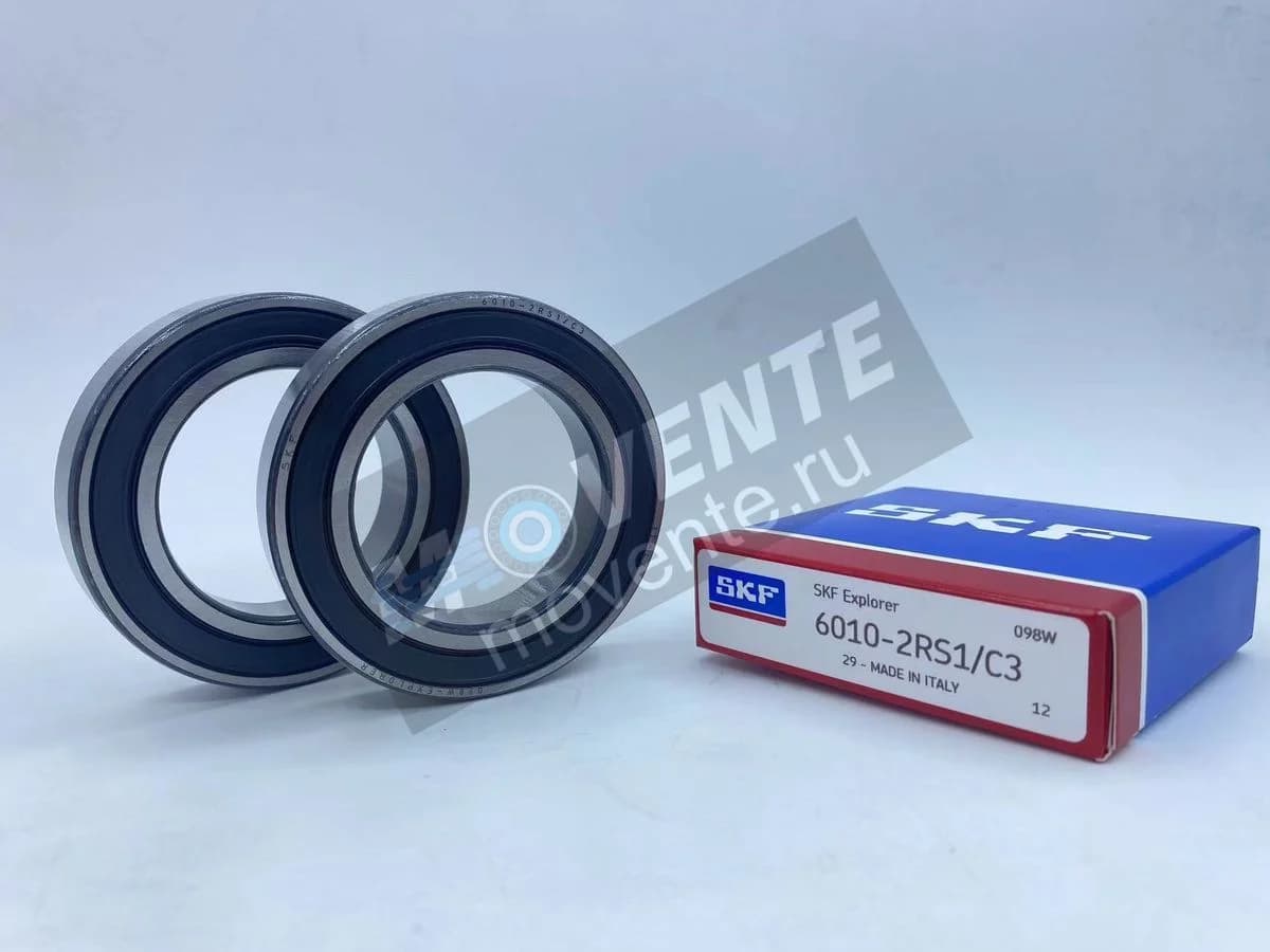 Подшипник SKF 6010 2RS1/C3 - Image 1