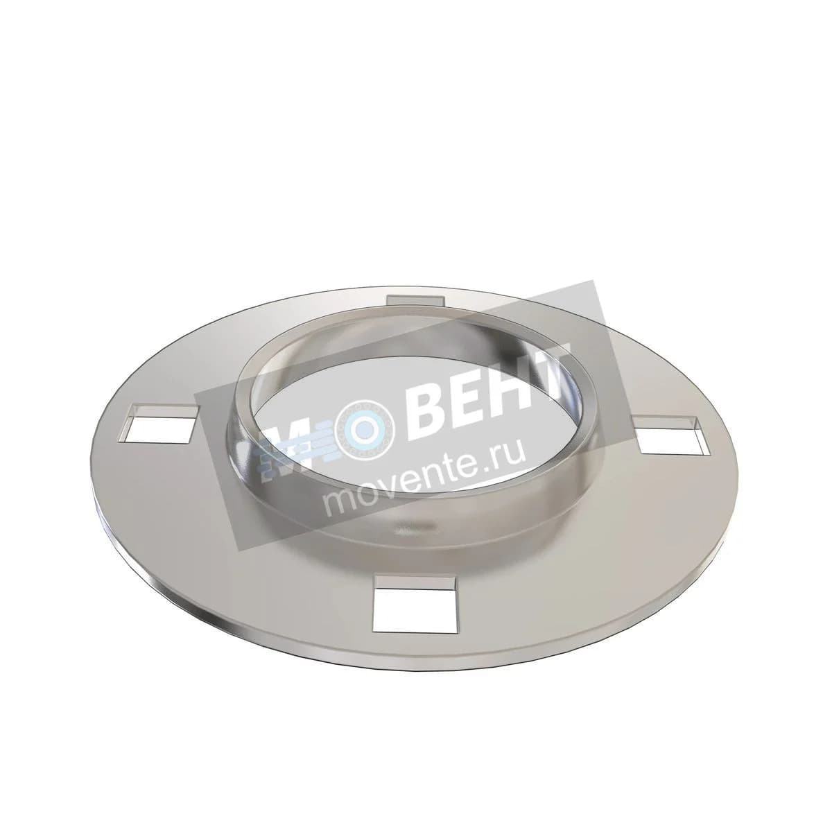 E50822: Фланцевый корпус подшипника с 4 отверстиями