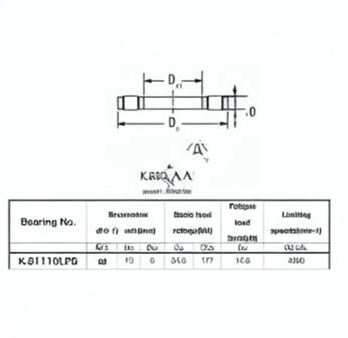 JTEKT K.81110LPB-JTEKT - Image 1